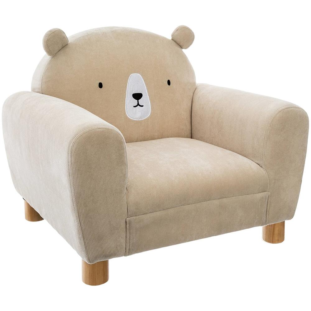 Poltrona Per Bambini Con Schienale Mis, Beige - Foto 1