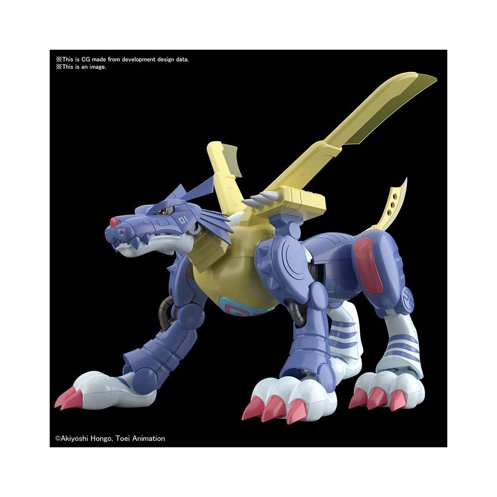 Figure-rise Digimon Metal Garurumon - Foto 1
