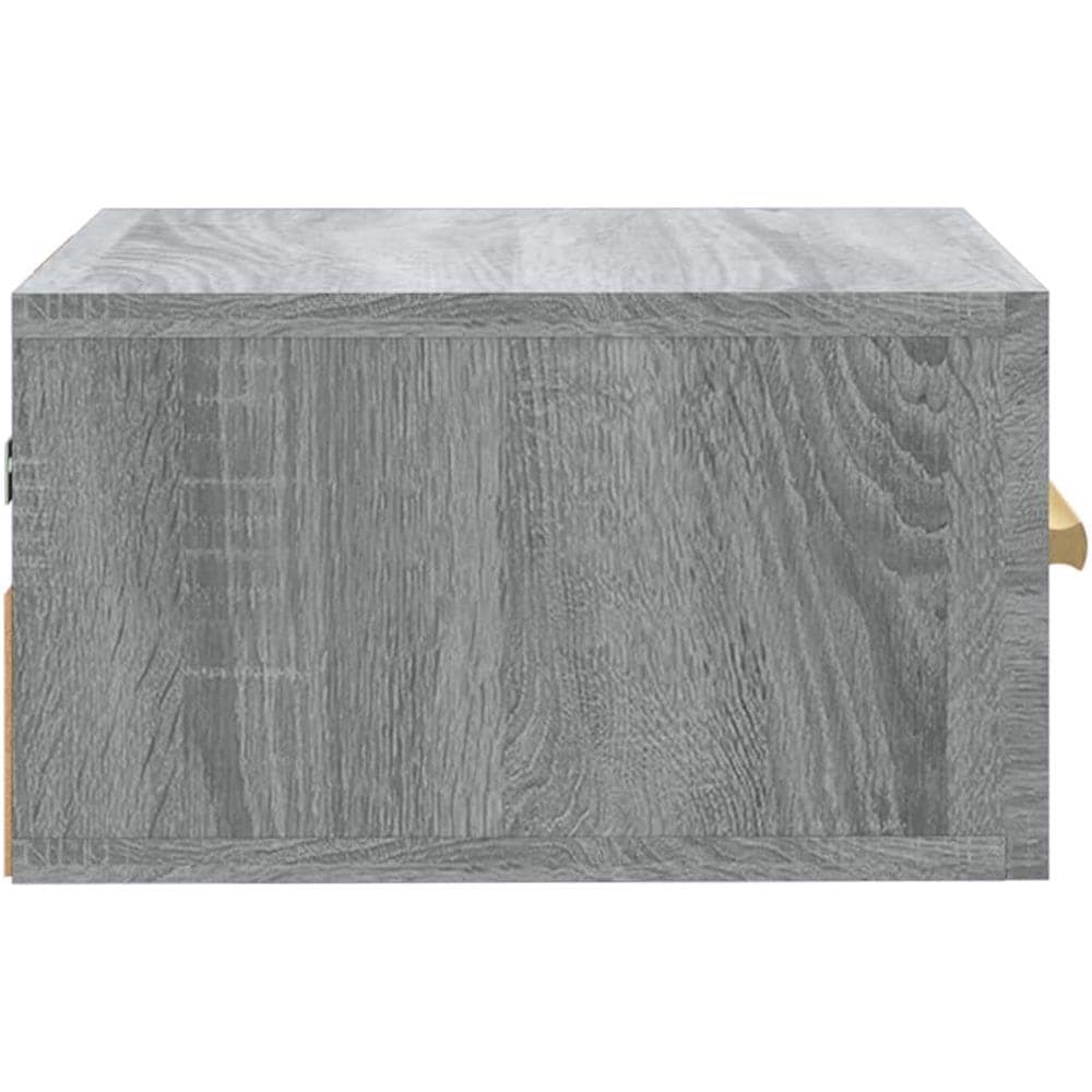 Comodini A Muro 2 Pz Grigio Sonoma 35x35x20 Cm - Foto 7