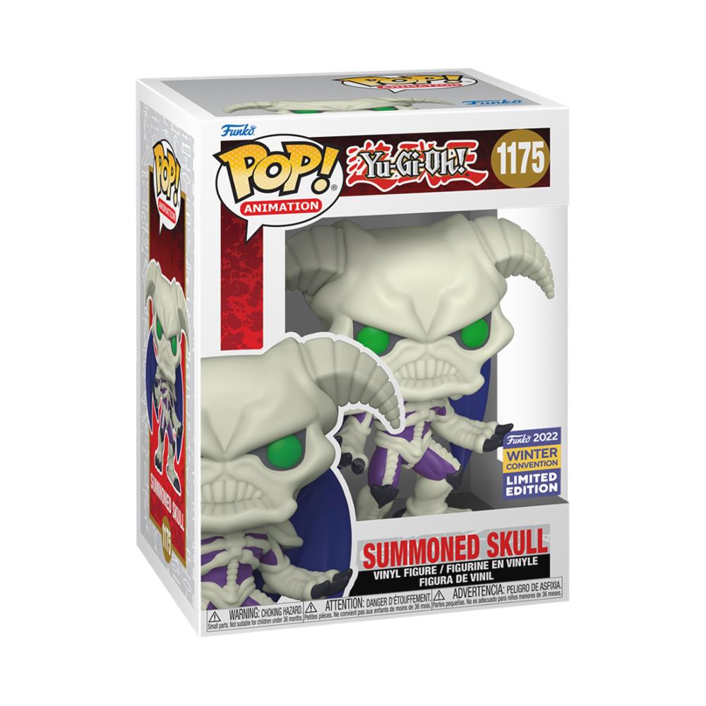 Animation Pop! Yu-gi-oh- Summoned Skull Vinyl Figure 9 Cm - Foto 1