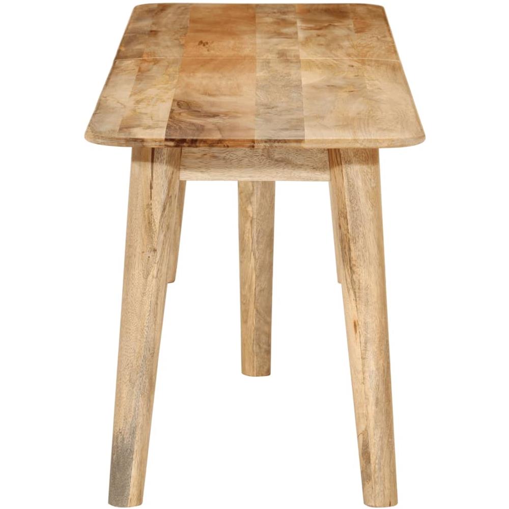 Panca 160x40x45 Cm In Legno Massello Di Mango - Foto 3