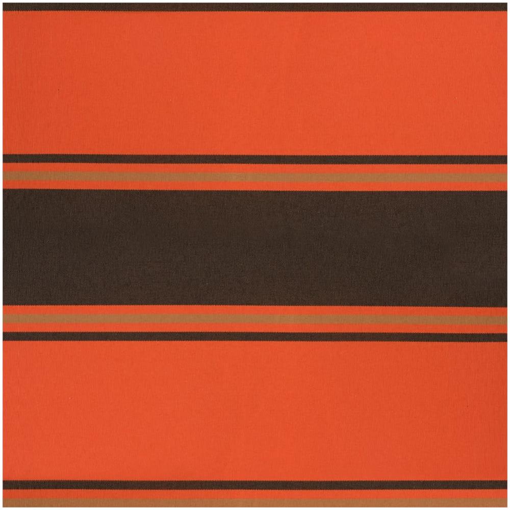 Tenda Retrattile Arancione E Marrone 3x2,5m Tessuto E Alluminio - Foto 2