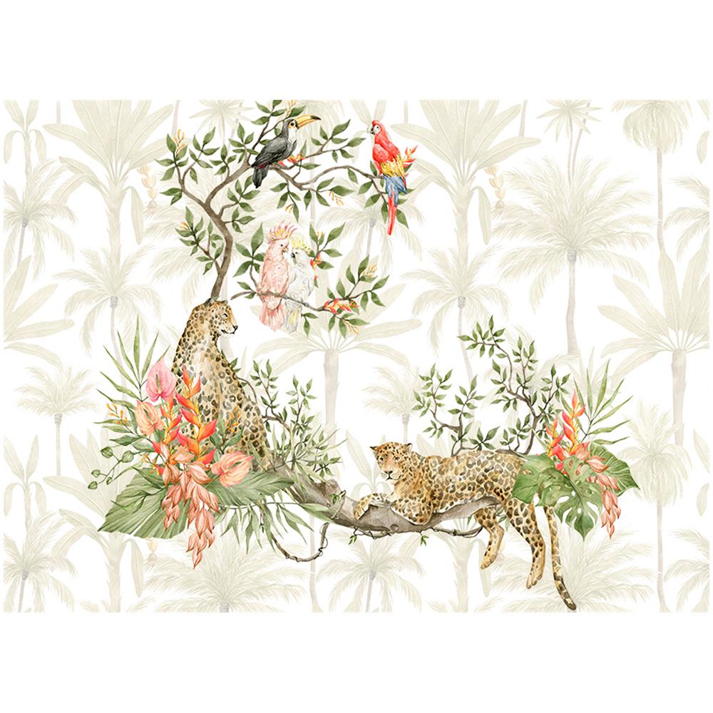 Tovaglia Tavolo Cucina Copritavola Digitale 100% Cotone Leopardi Sv 145x190 Leopardi - Foto 5