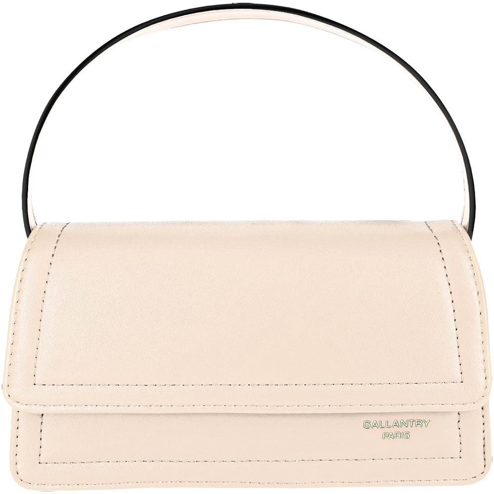 Borsa A Tracolla In Similpelle Liscia, Bianco - Foto 1