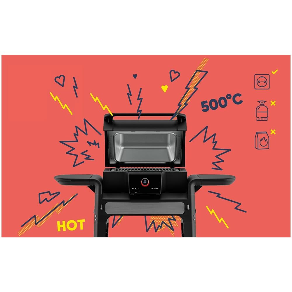 Griglia Elettrica PG 8106 SEVO GT, 3000 W - Foto 6