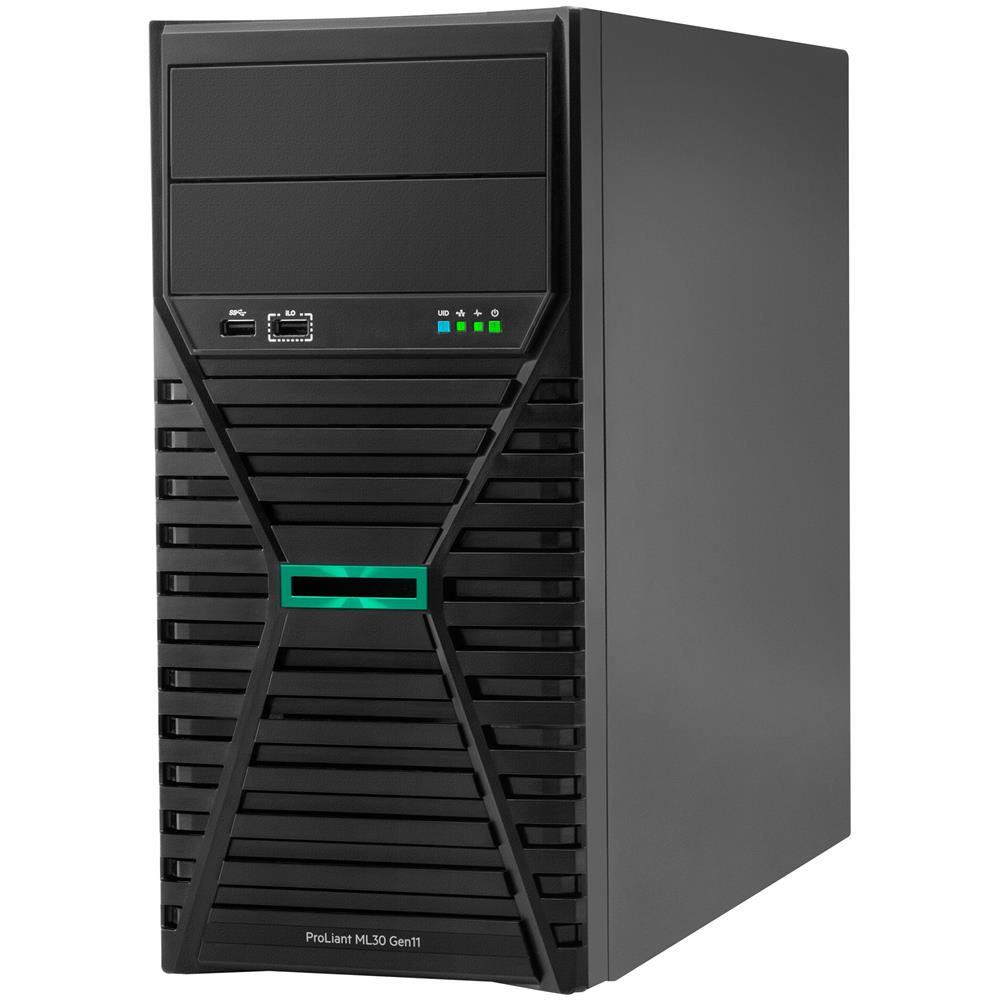 ProLiant ML30 Gen11 6325P 3.5GHz 4c 1P 1x32GB-U 4LFF 2x960GB SSD 1x1000W PS EU Server - Foto 2