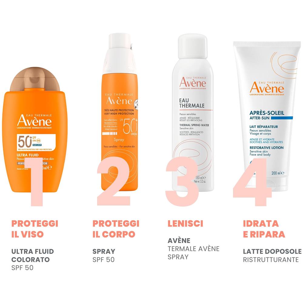 Eau Thermale Avene Solare Ultra Fluid Perfezionatore SPF50+ 50 ml - Foto 7
