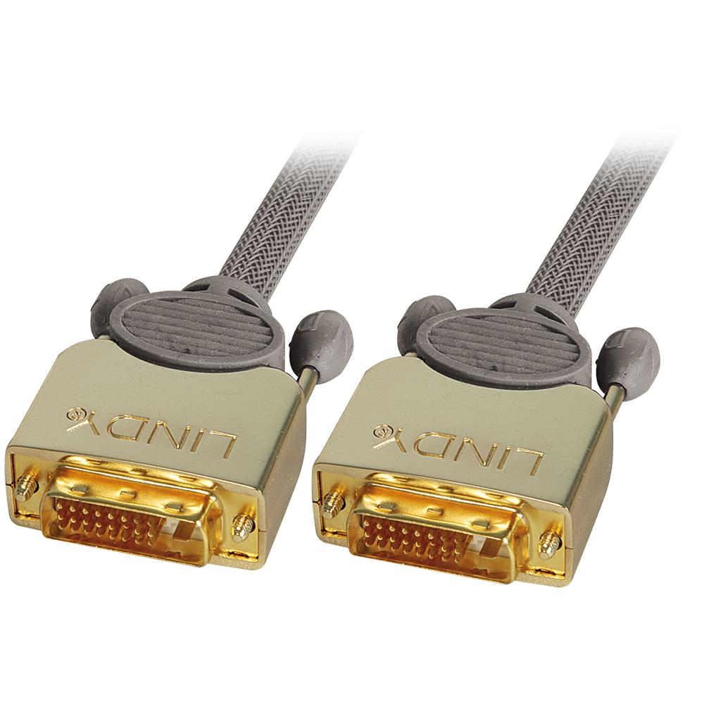 Cavo DVI-D Dual Link GOLD M / M 5m - Foto 1