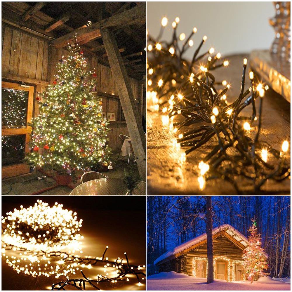 Led Stringa 25.7m 360 Leds Led Catena Luminosa Natale Per Balcone - Foto 5