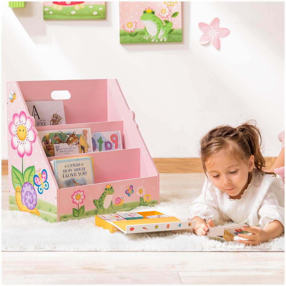 Libreria Per Bambini Scaffale In Legno Magic Garden Fantasy Fields Td-13142a - Foto 5