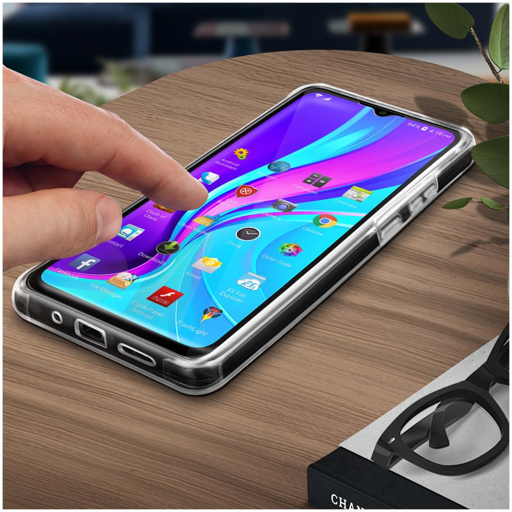 Cover Xiaomi Redmi 9c Silicone Fronte Retro Ricopre Lo Schermo Trasparente - Foto 2