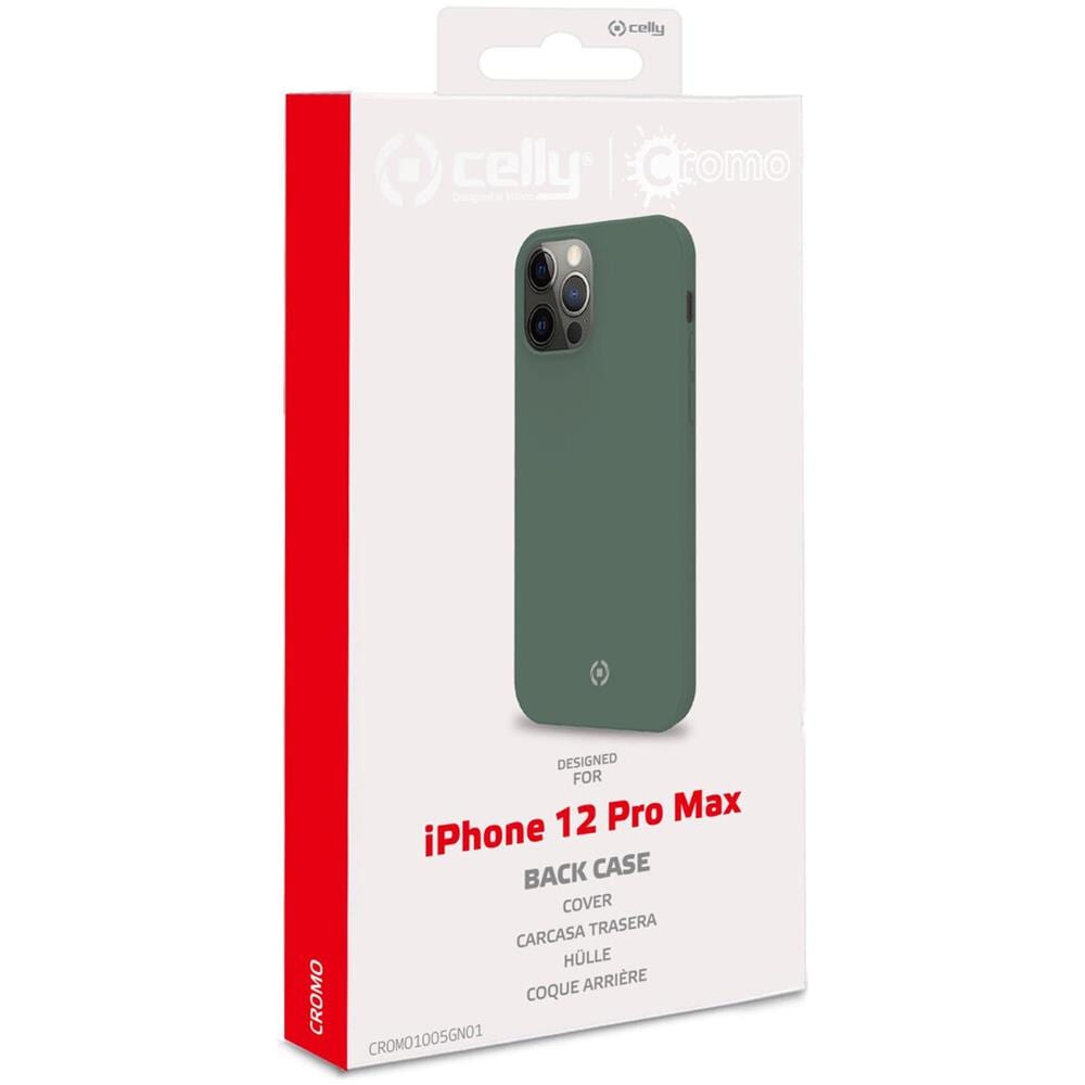 Cromo Custodia Per Cellulare 17 Cm (6.7'') Cover Verde - Foto 2