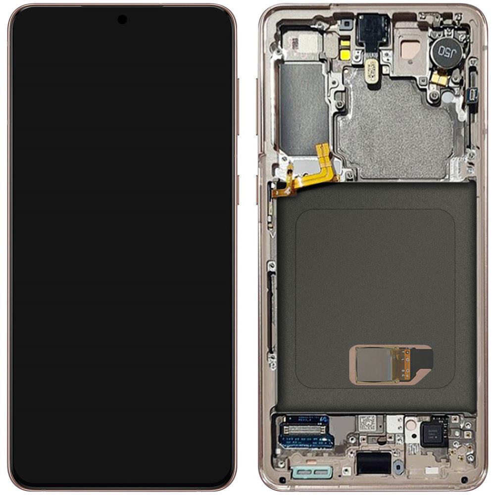 Blocco completo S21 LCD touchscreen originali Phantom Viola - Foto 1