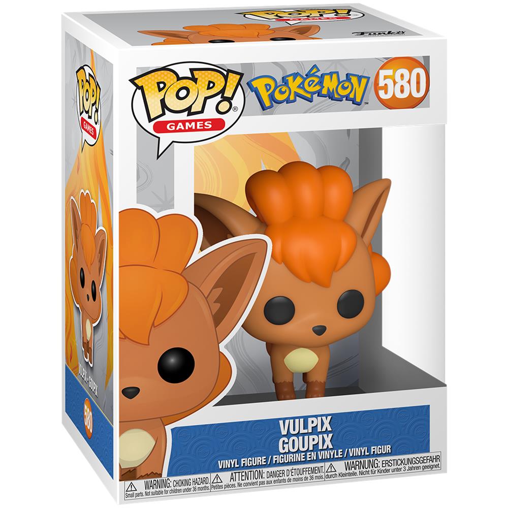 Pokemon Pop! Games Vinyl Figure Vulpix 9 Cm - Foto 3
