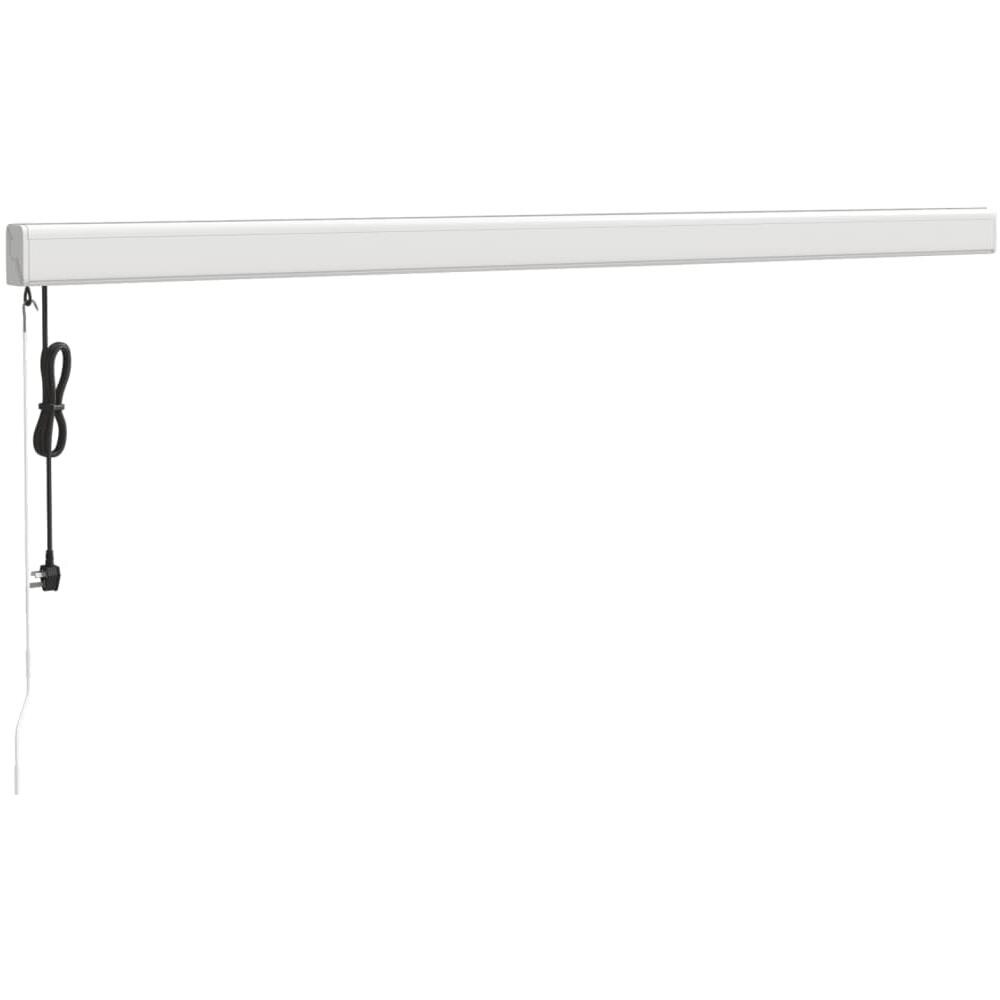 Tenda Sole Retrattile Arancione Marrone 4x3m Tessuto Alluminio - Foto 2