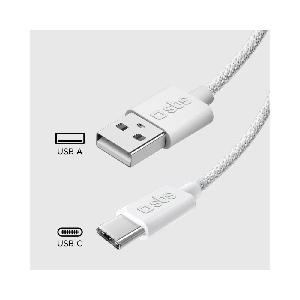 TECABLETISSUEUSBCG cavo USB 1,5 m USB 2.0 USB A USB C Bianco - Foto 2