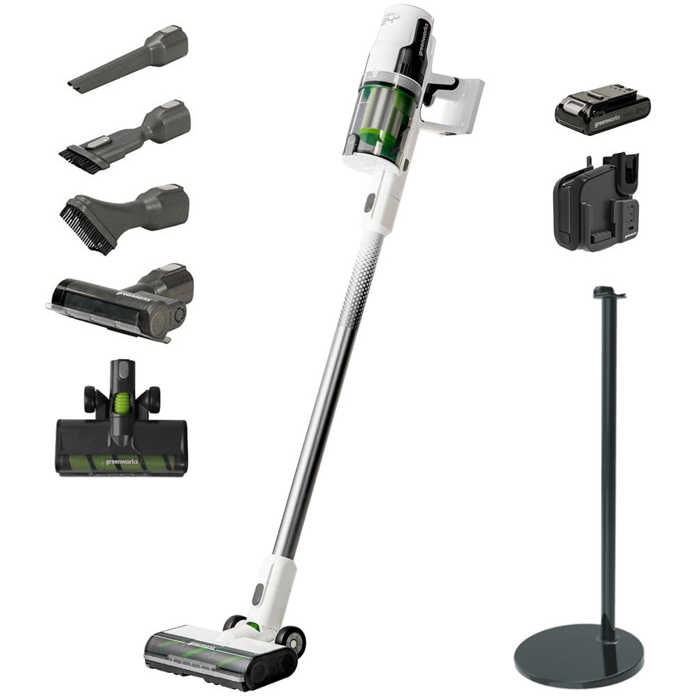 GR4701107UBVT scopa elettrica Aspirapolvere a bastone Batteria Secco HEPA Senza sacchetto Bianco 4 Ah - Foto 9