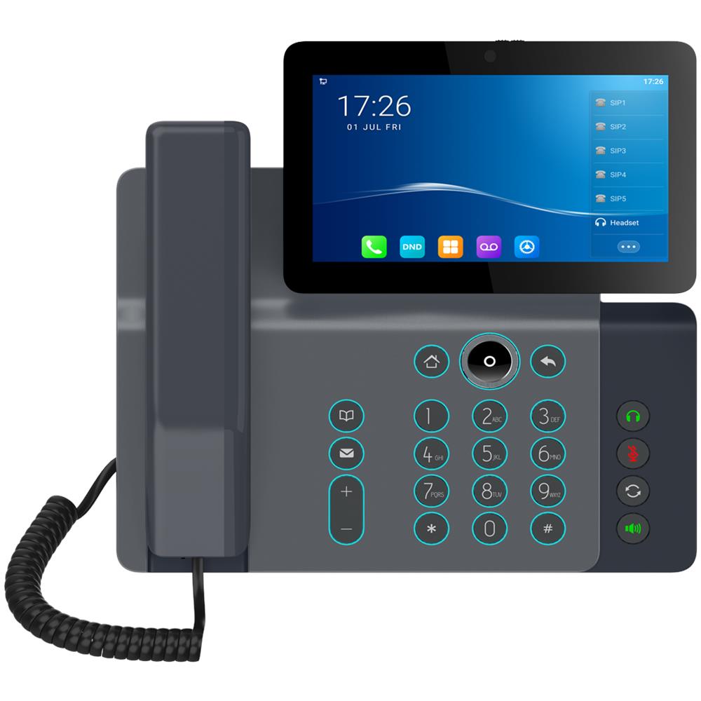 Telefono Desktop Intelligente 7" 1000Mb /s 1024 x 600 Pixel Colore Grigio - Foto 2