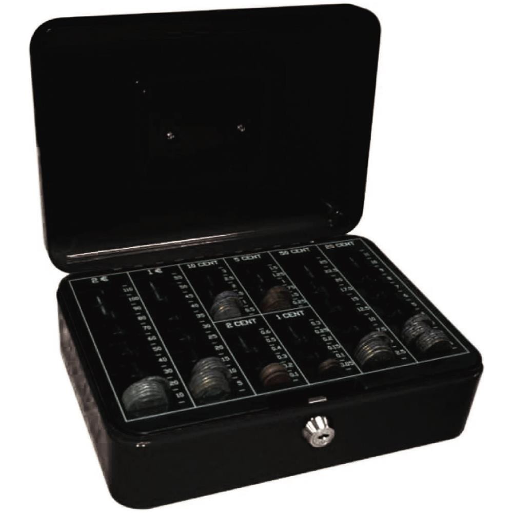 KF04278 salvadanaio Nero Metallo 1 pz - Foto 1