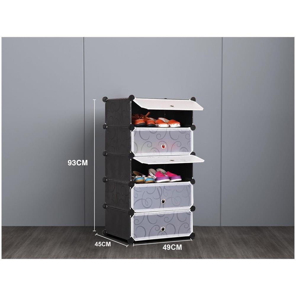 Scarpiera modulare a 5 livelli per ingresso e spogliatoio - Foto 2