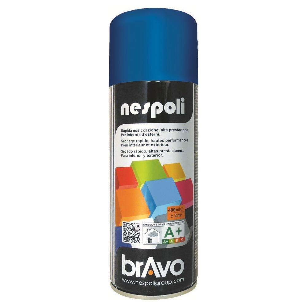 Spray Bravo Ral, Rapida Essiccazione, 400 Ml Blu - Foto 1