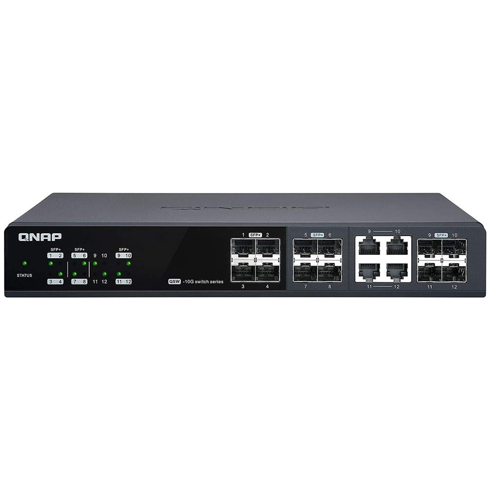 Switch di Rete QSW-M1204-4C 12 Porte Gigabit 10 / 100 / 1000 - Foto 1