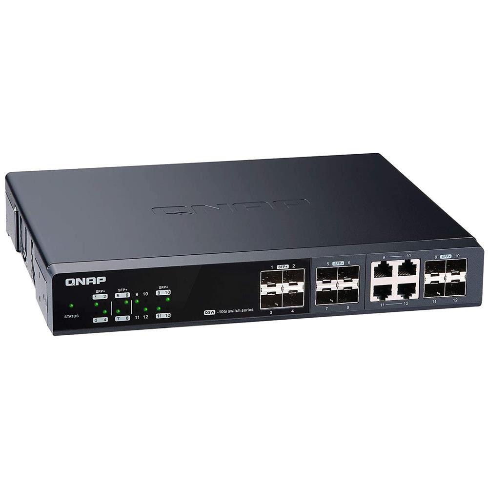 Switch di Rete QSW-M1204-4C 12 Porte Gigabit 10 / 100 / 1000 - Foto 2