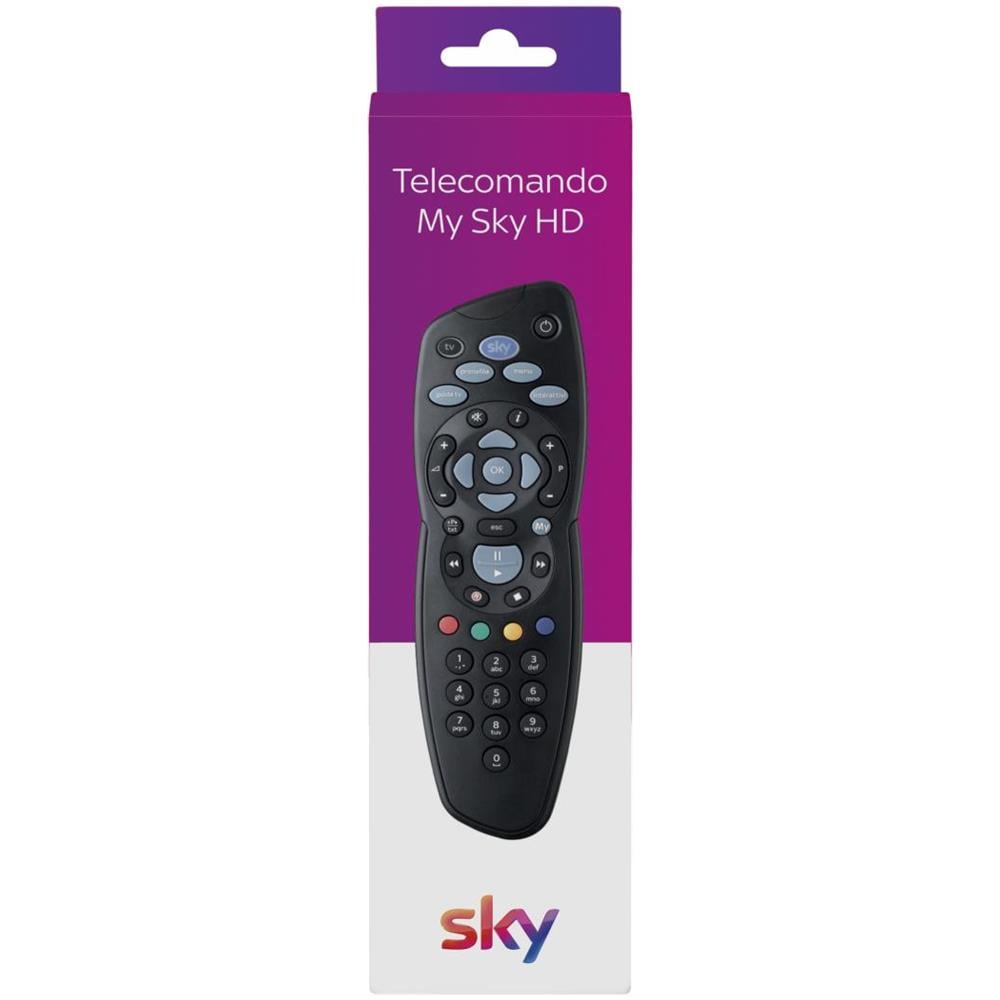 715 New Telecomando Originale per TV e Decoder My Sky HD Colore Nero - Foto 2