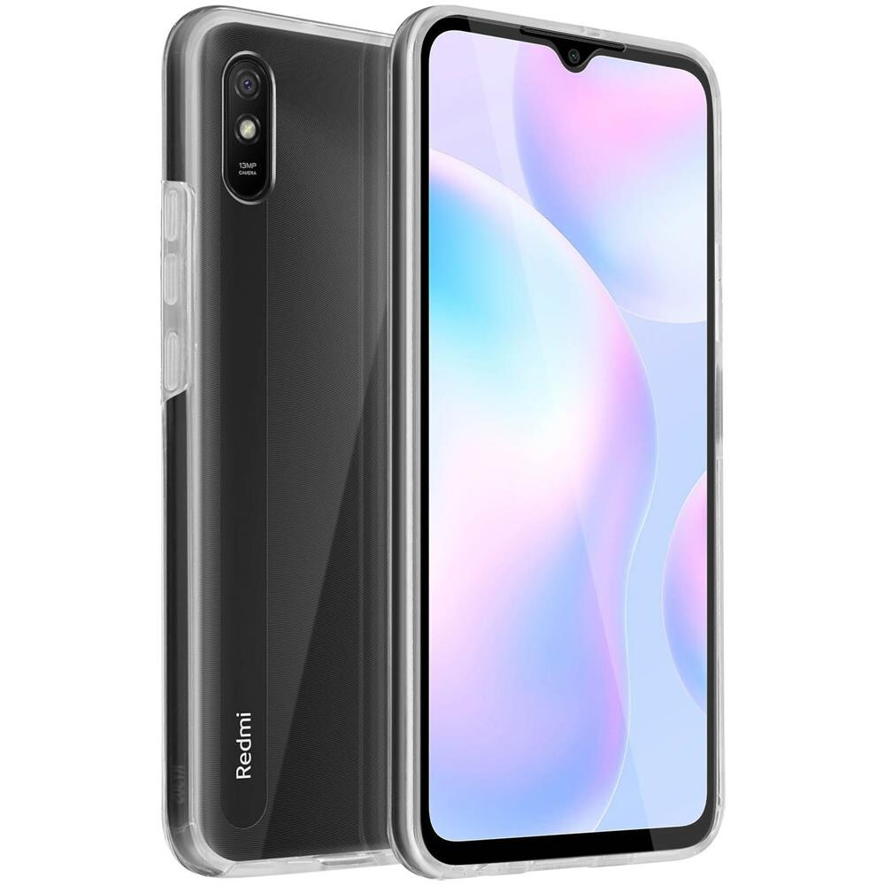 Cover Xiaomi Redmi 9a Silicone Fronte Retro Ricopre Lo Schermo Trasparente - Foto 2