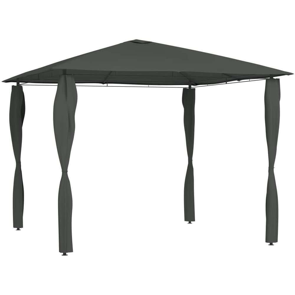 Gazebo Con Pareti Laterali 3x3x2,6 M Antracite 160 G / m? - Foto 1