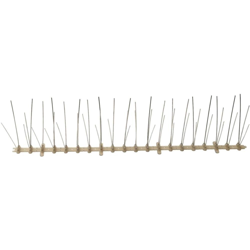 Set Dissuasori per Uccelli e Piccioni 20 pz 5 File 10 m - Foto 3