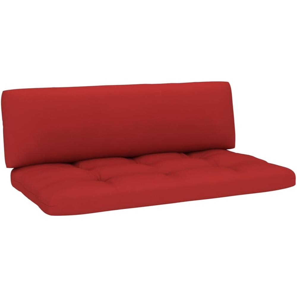 Set Divani in Pallet con Cuscini 4 pz in Pino Impregnato Grigio - Foto 3