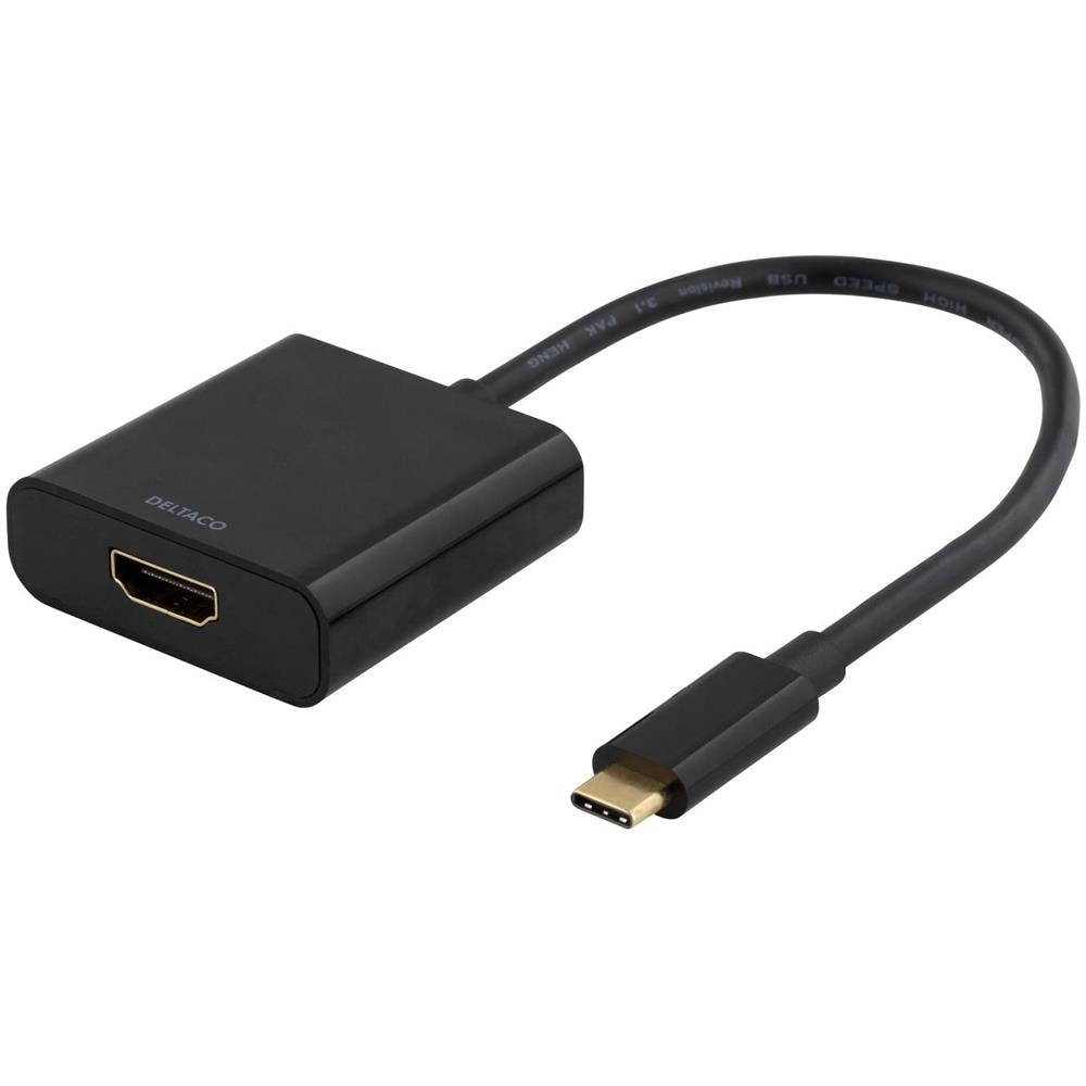 Adattatore Da Usb-c A Hdmi, 4096x2160 30hz, Nero - Foto 1