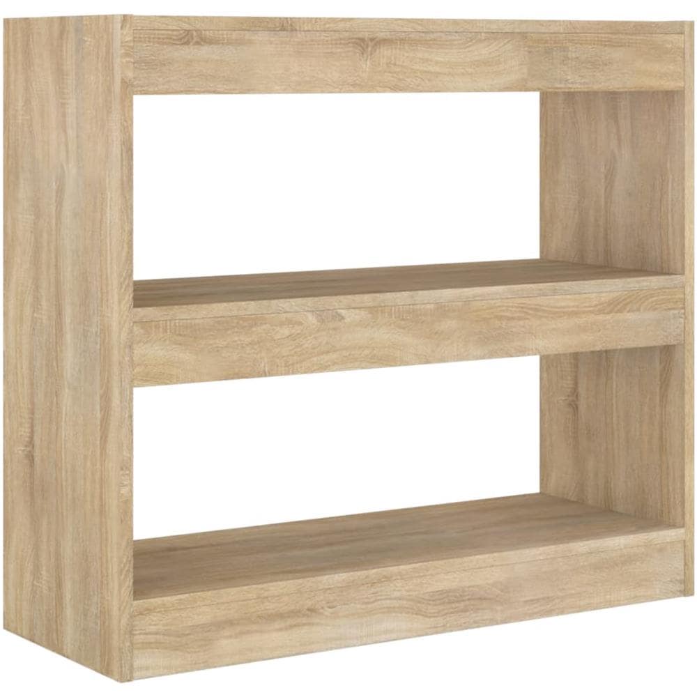 Libreria / divisorio Rovere Sonoma 80x30x72 Cm - Foto 2