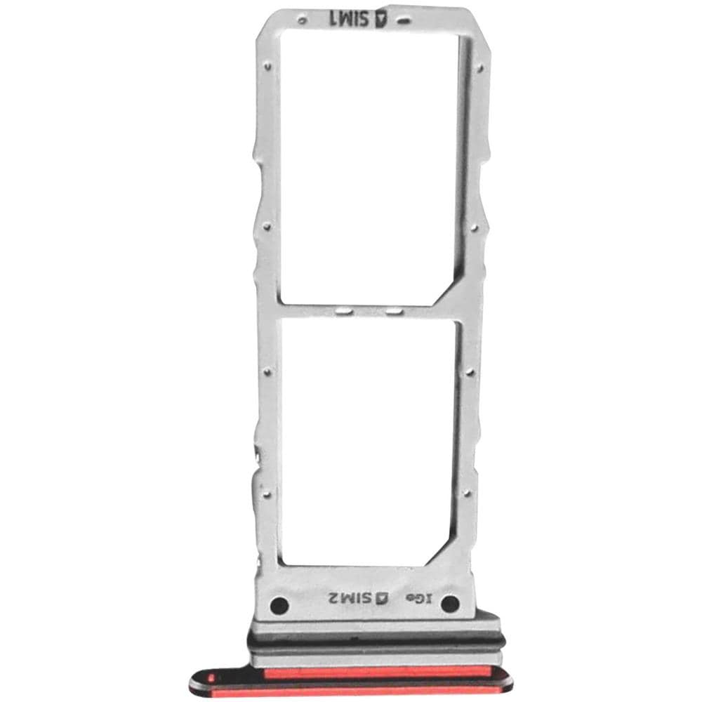 Carrellino Scheda Sim Per Samsung Galaxy Note 10 Compatibile Rosso - Foto 1