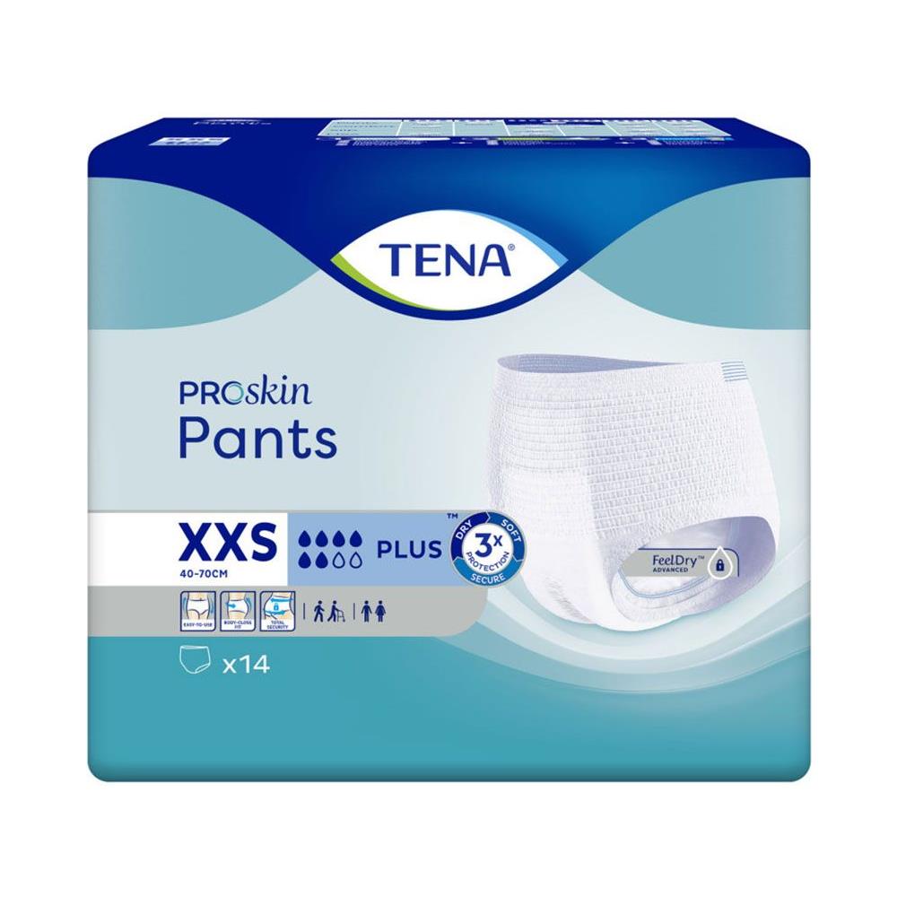 Mutandine Assorbenti Perdite Urinarie X14 Proskin Plus Pantaloni Taglie Forti Xxs - Foto 1