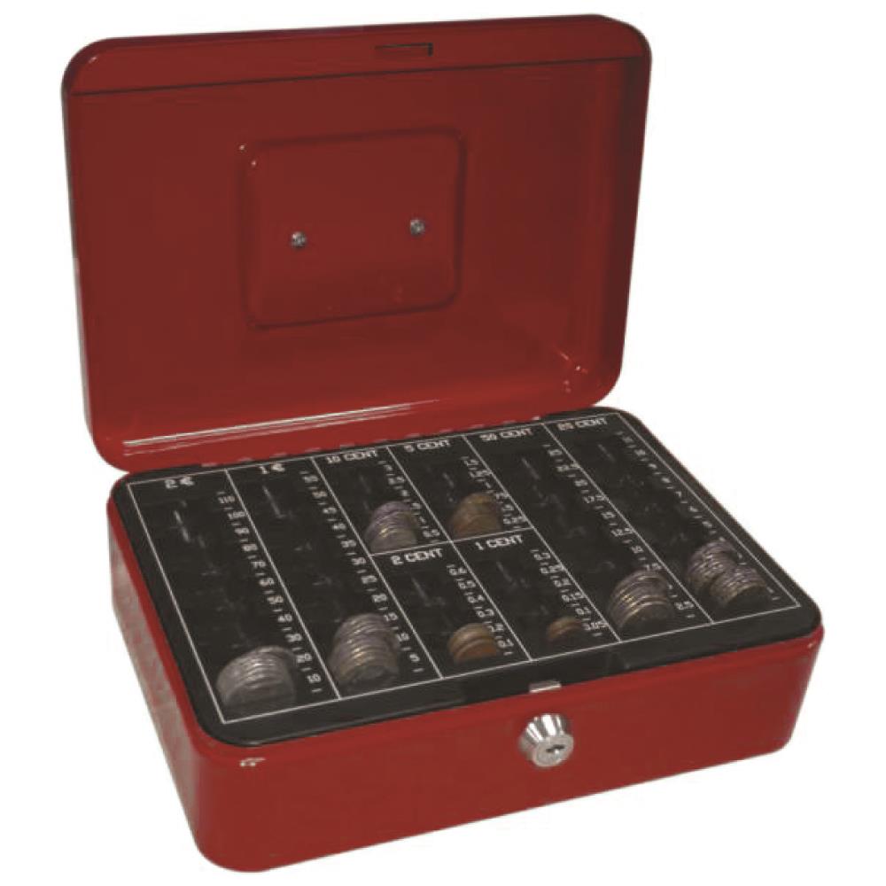 KF03322 salvadanaio Rosso Metallo 1 pz - Foto 1