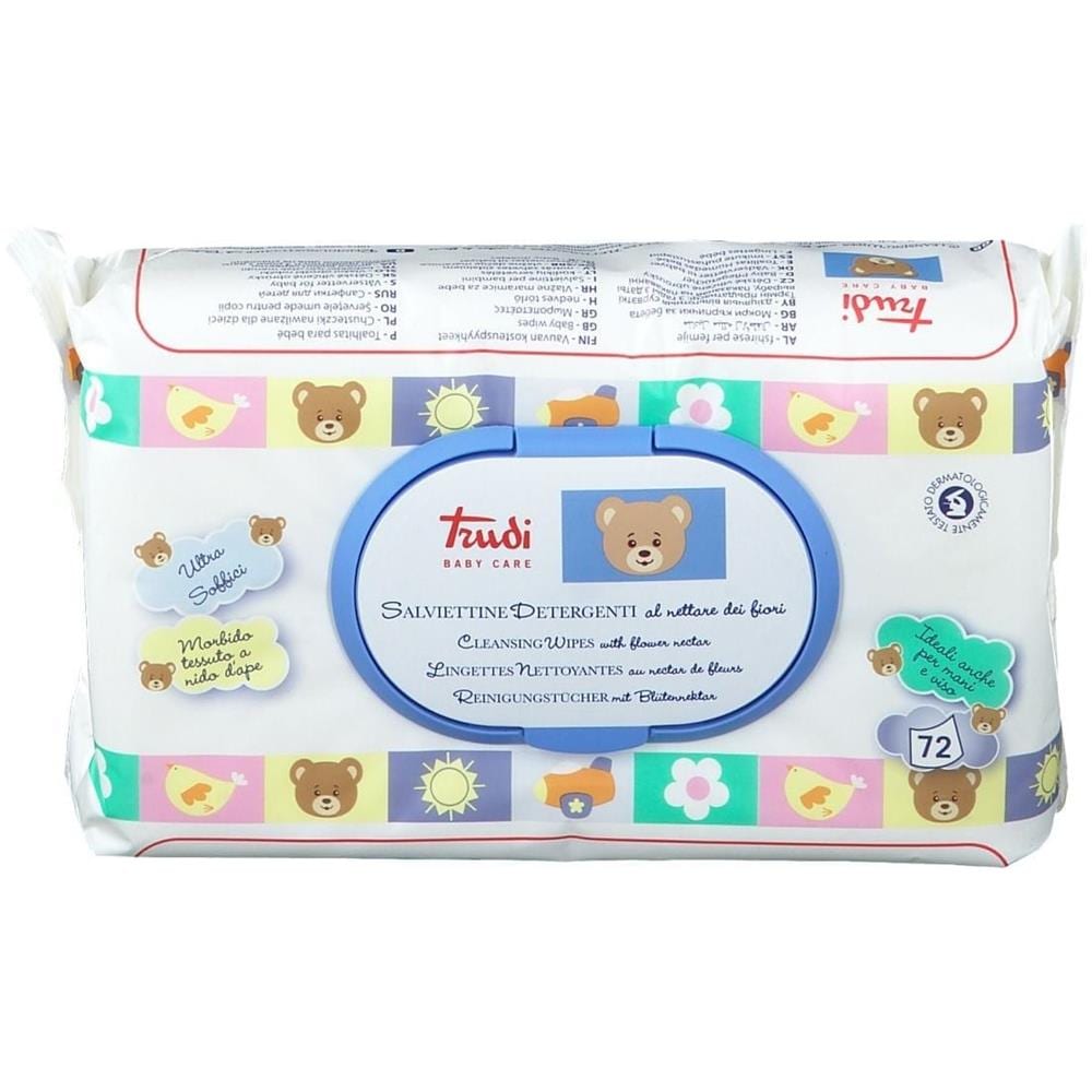 Baby Care Salvietta Multilingua 72 Pezzi - Foto 1