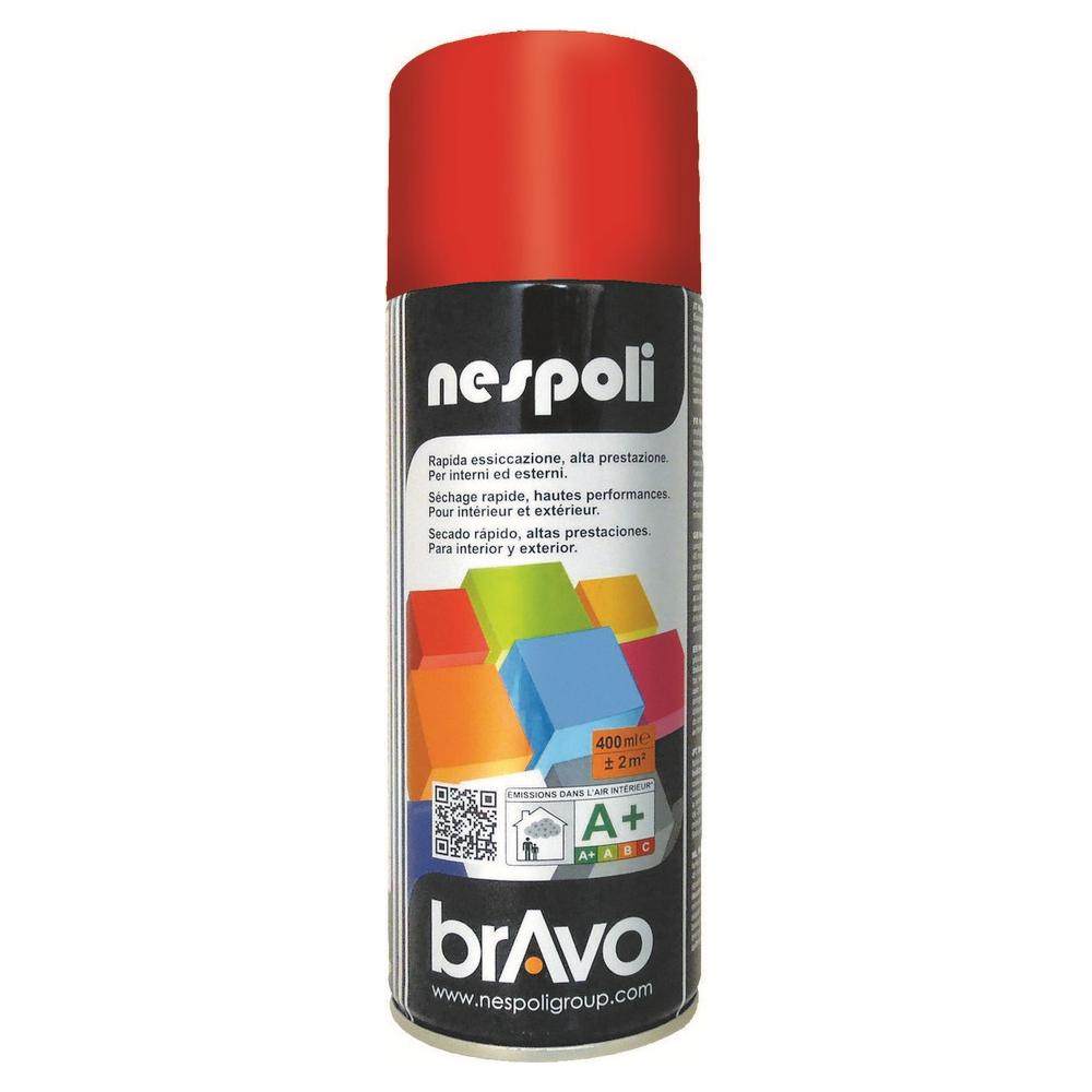 Spray Bravo Ral, Rapida Essiccazione, 400 Ml Rosso - Foto 1