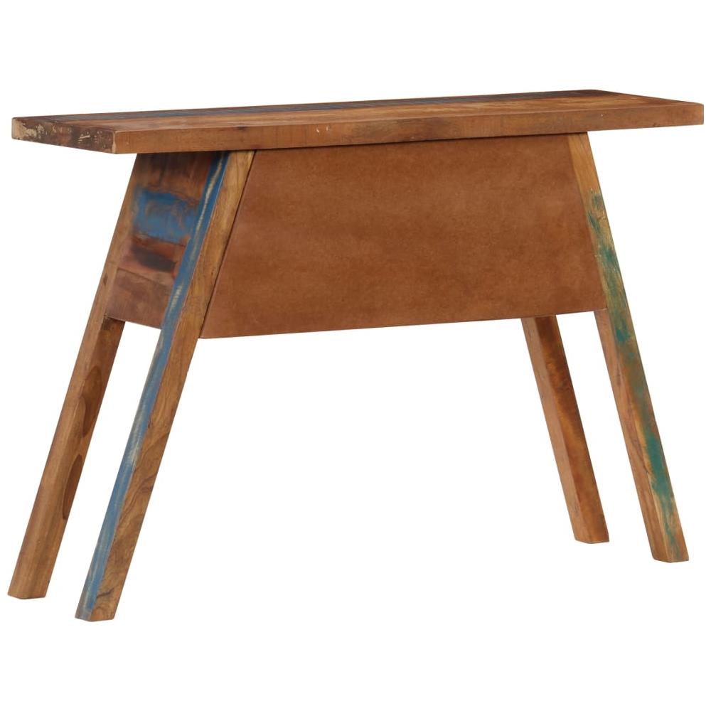 vidaXL Tavolo Consolle in Legno Massello di Sheesham 120x30x75 cm Salotto