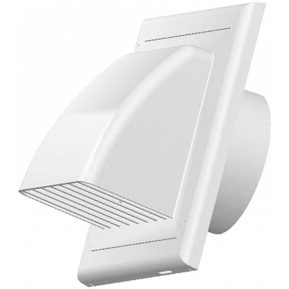 Griglia Di Ventilazione Delle Bocchette Che Ricopre La Falda Di Ritorno Abs, Coperchio Esterno Bianco 100mm - Foto 1