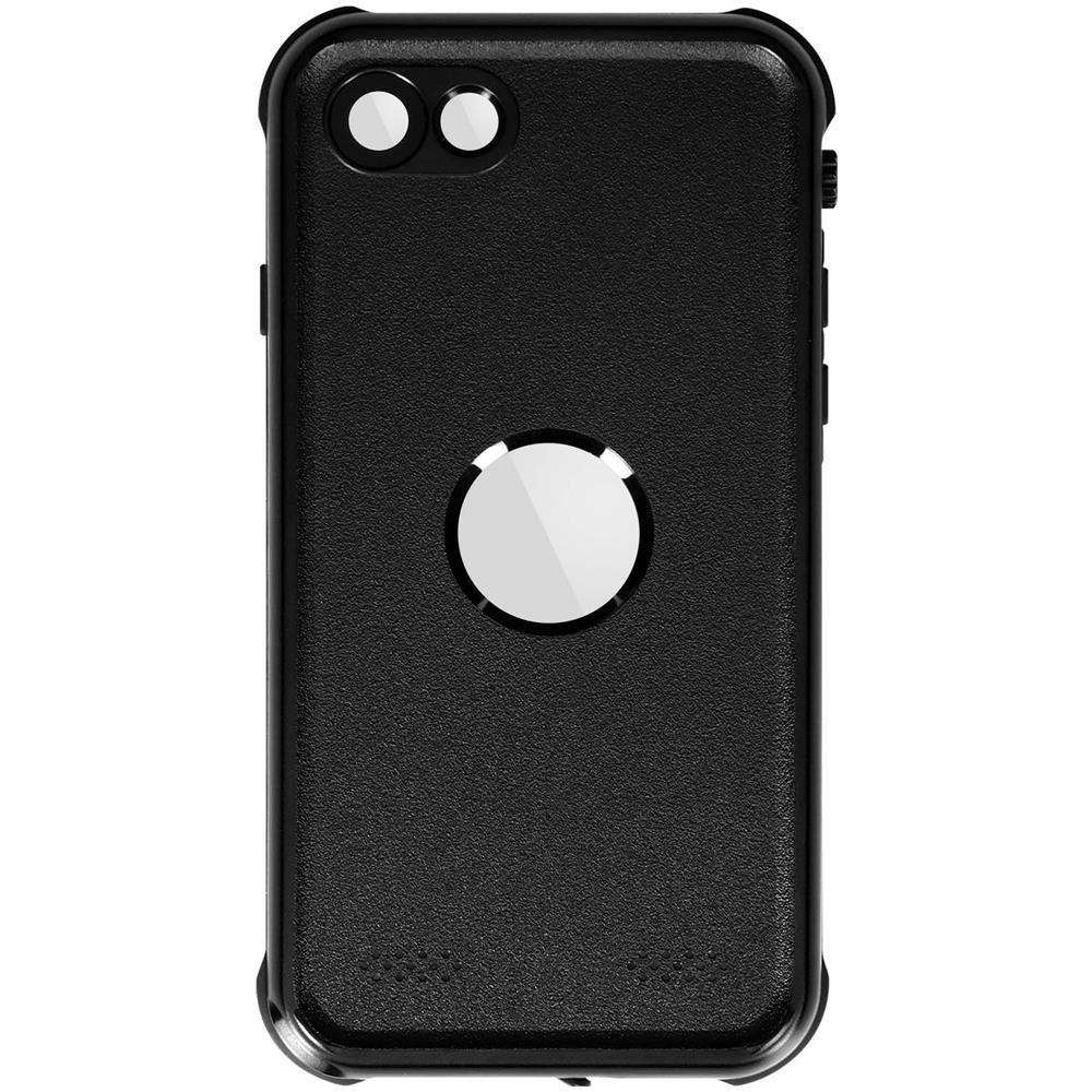 Cover Apple Iphone 7 / 8 / Se 2020 Waterproof 2m Con Vetrino Nero - Foto 9