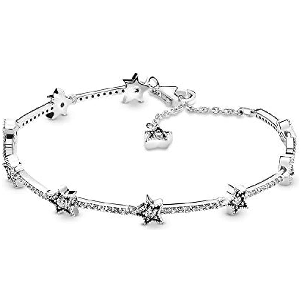 Donna Argento Sterling Bangle Pandora - 598498c01-16 - Foto 2