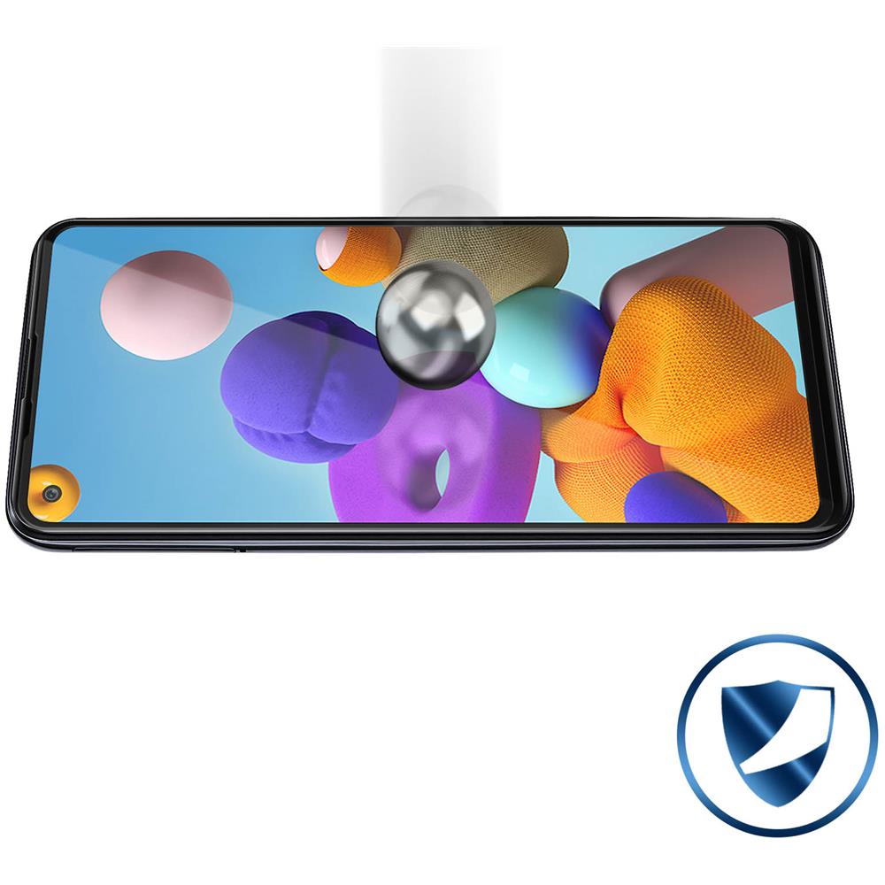 Vetro Temperato Samsung Galaxy A21s Protezione Estrema Contorni Neri - Foto 5