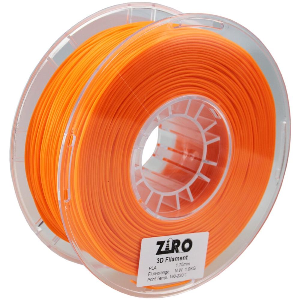 Stampante 3d Filament Pla 175 1kg (22 Libbre) Precisione Dimensionale - 005 Millimetri Fluo Arancione - Foto 1