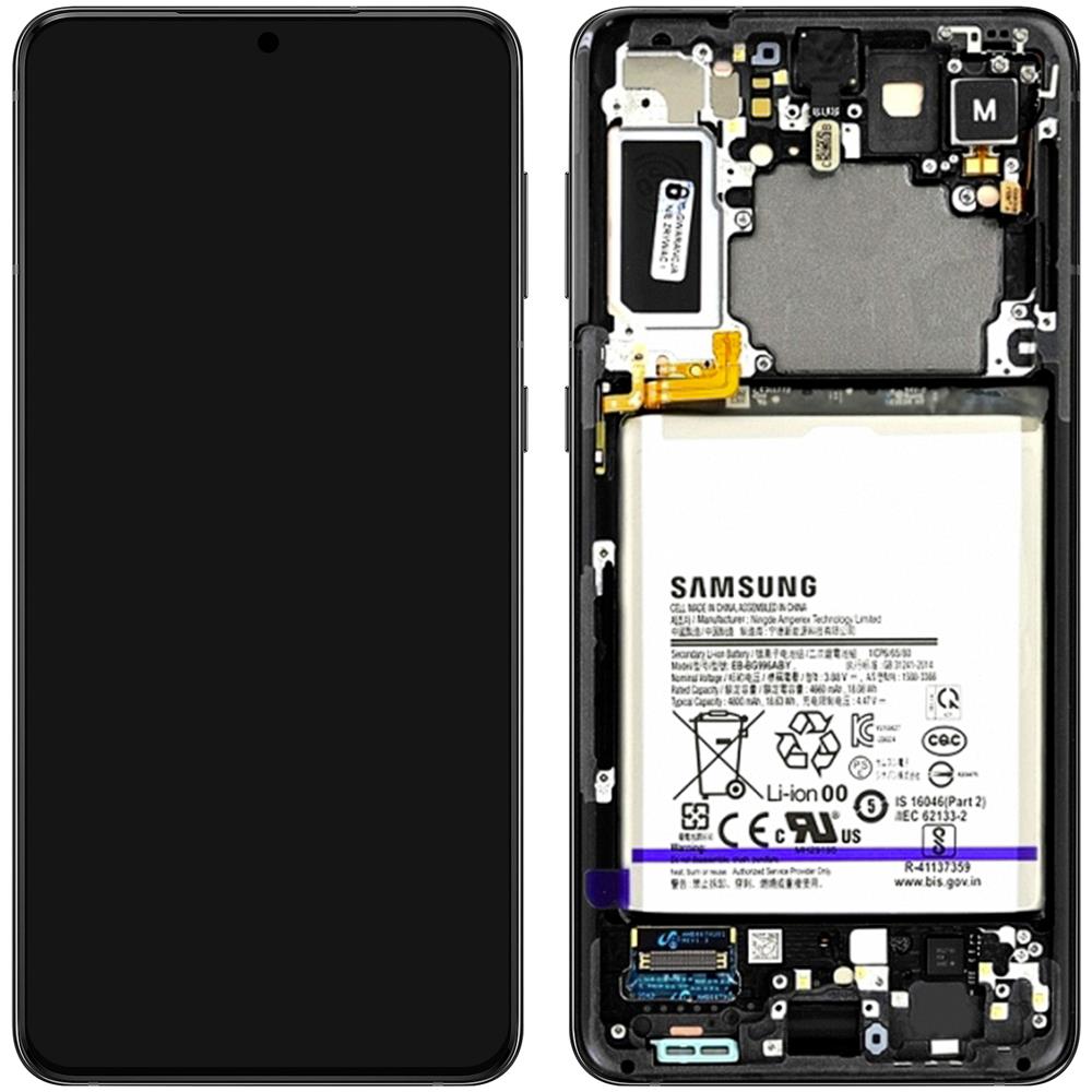 Blocco Completo S21 Plus Lcd Touchscreen Originali Phantom Gray - Foto 1