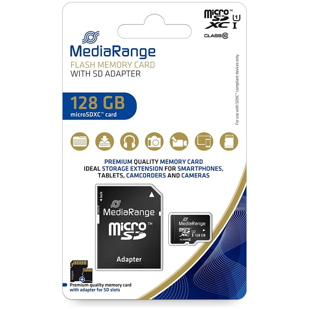 Scheda di Memoria Micro SDXC 128 GB UHS-I di Classe 10 Velocità 80 MB / s - Foto 3