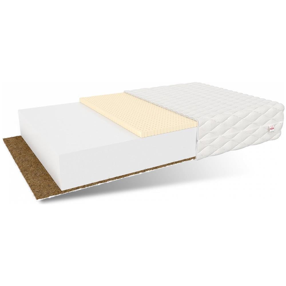 Materasso In Schiuma Piccolo Max 140 X 200 - H2 Medio / H4 Rigido - Lattice, Cocco - Foto 1