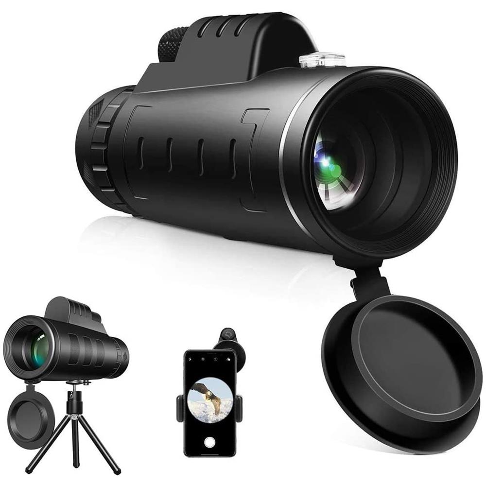 Telescopio monoculare 4K 10-300X40mm con supporto Italia
