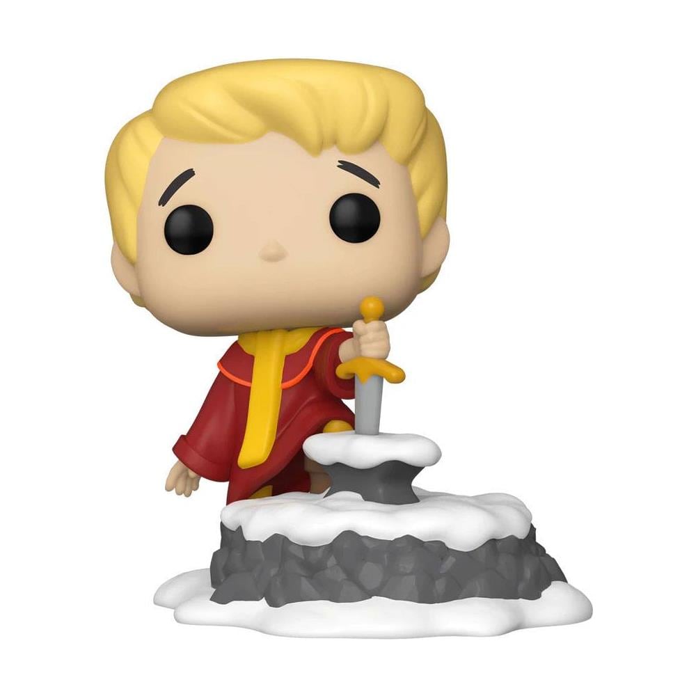 The Sword In The Stone Pop! & Buddy Vinyl Figure Arthur Pulling Excalibur Exclusive 9 Cm - Foto 1